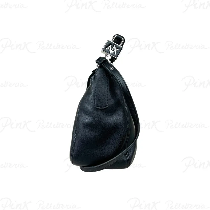 -ARMANI EXCHANGE Audrey Hobo M. Woman  949173 4F793 00020 Black