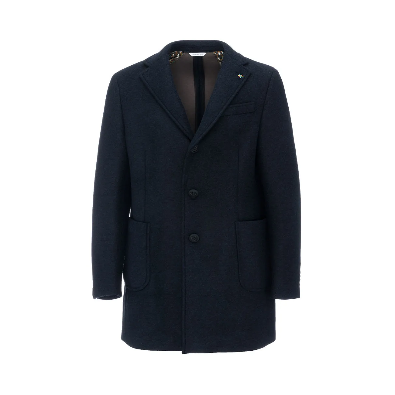 -cappotto di lana uomo