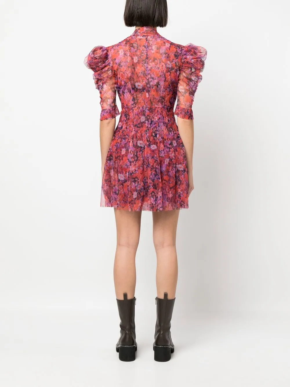 abito corto in tulle