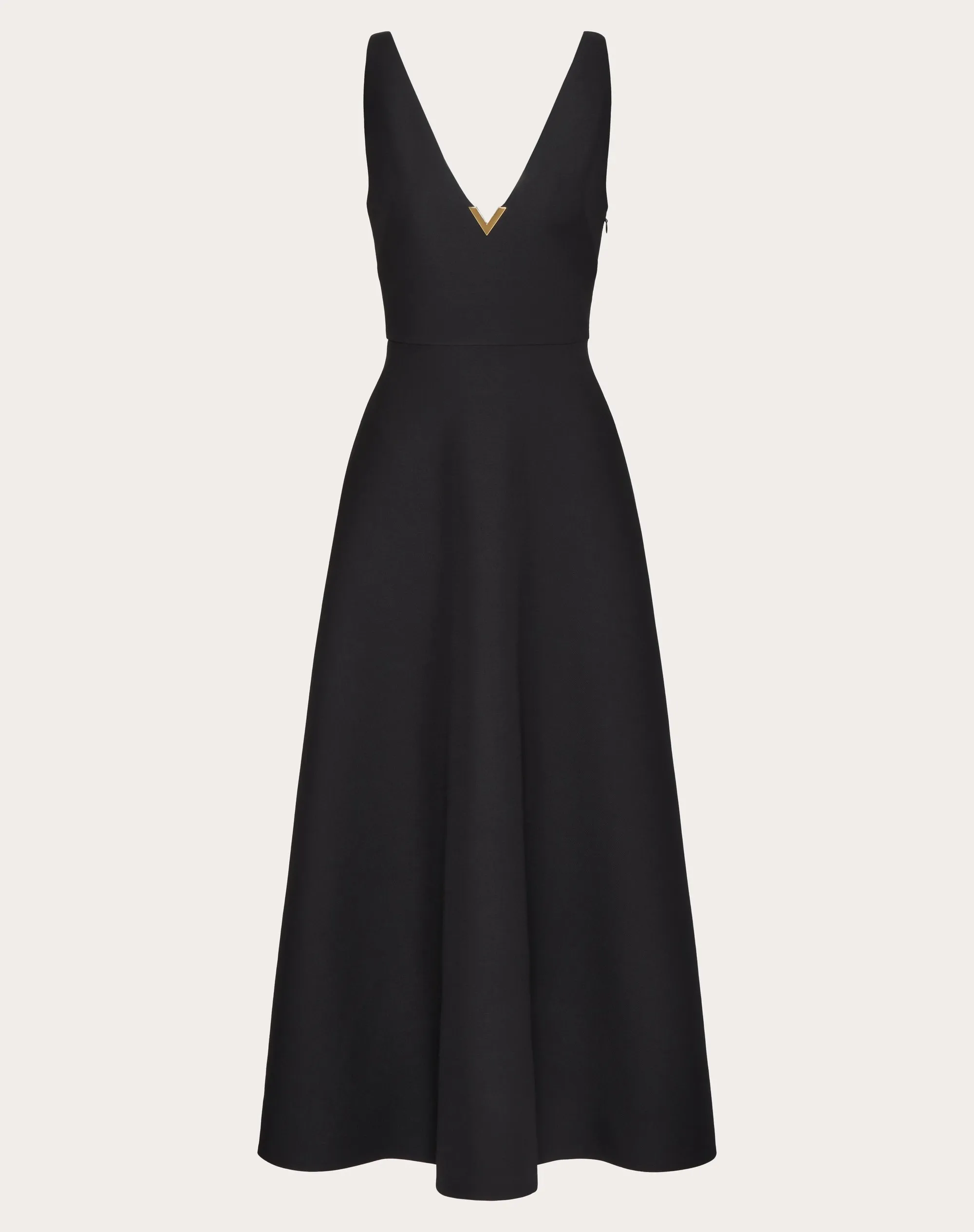 ABITO MIDI IN CREPE COUTURE