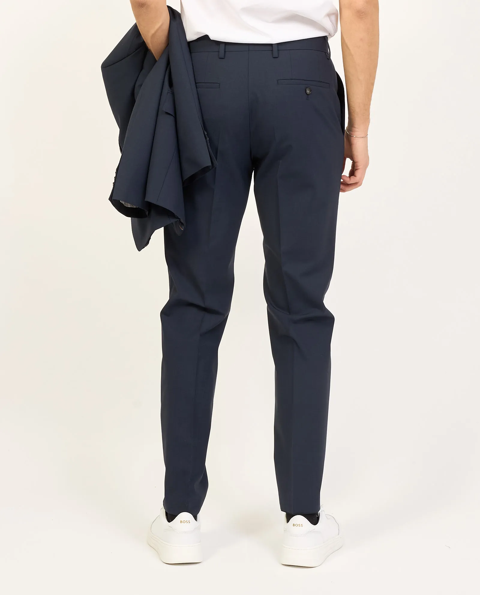 Abito uomo Boss slim fit in tessuto elasticizzato
