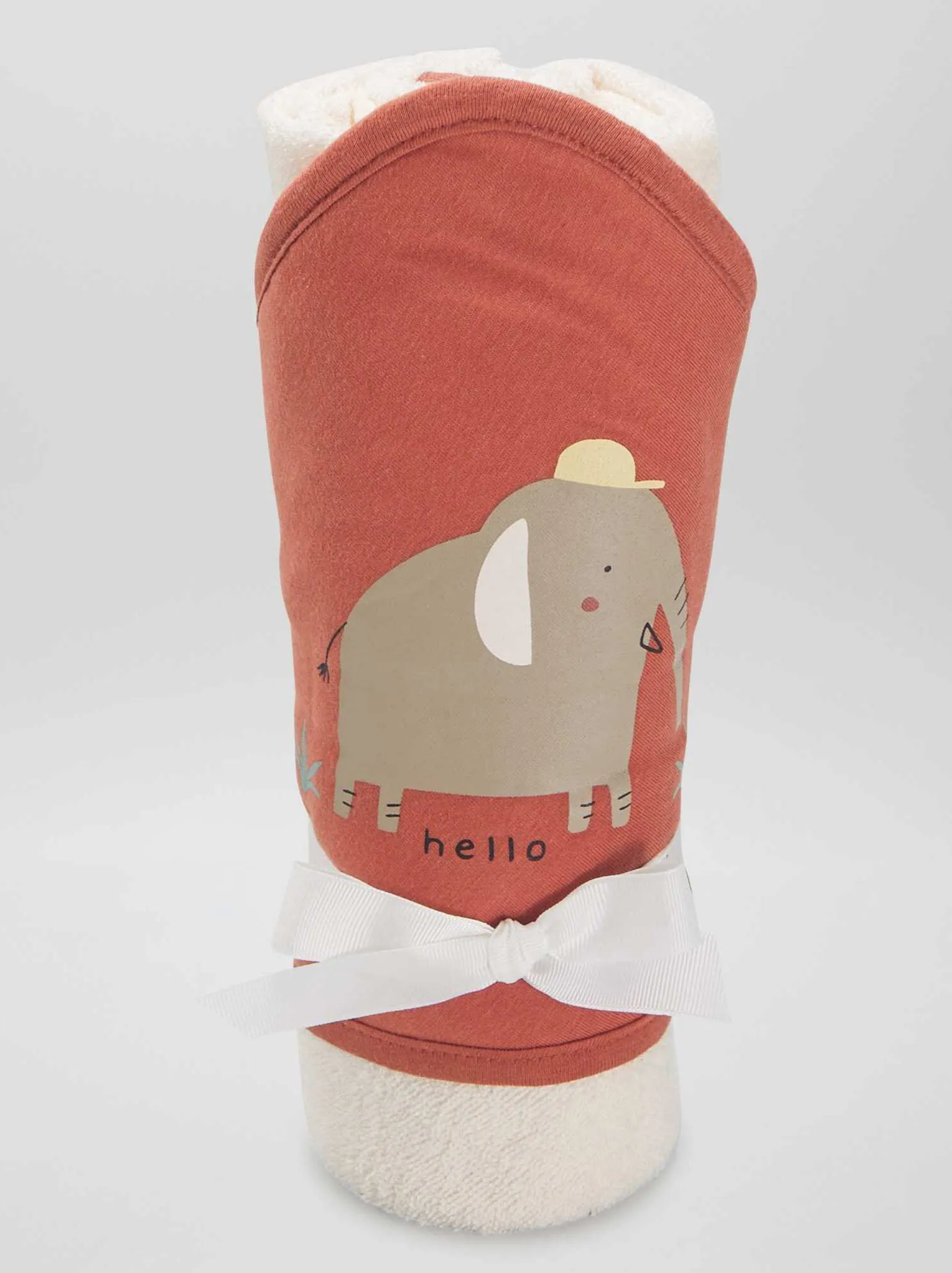 Accappatoio in cotone - ROSSO