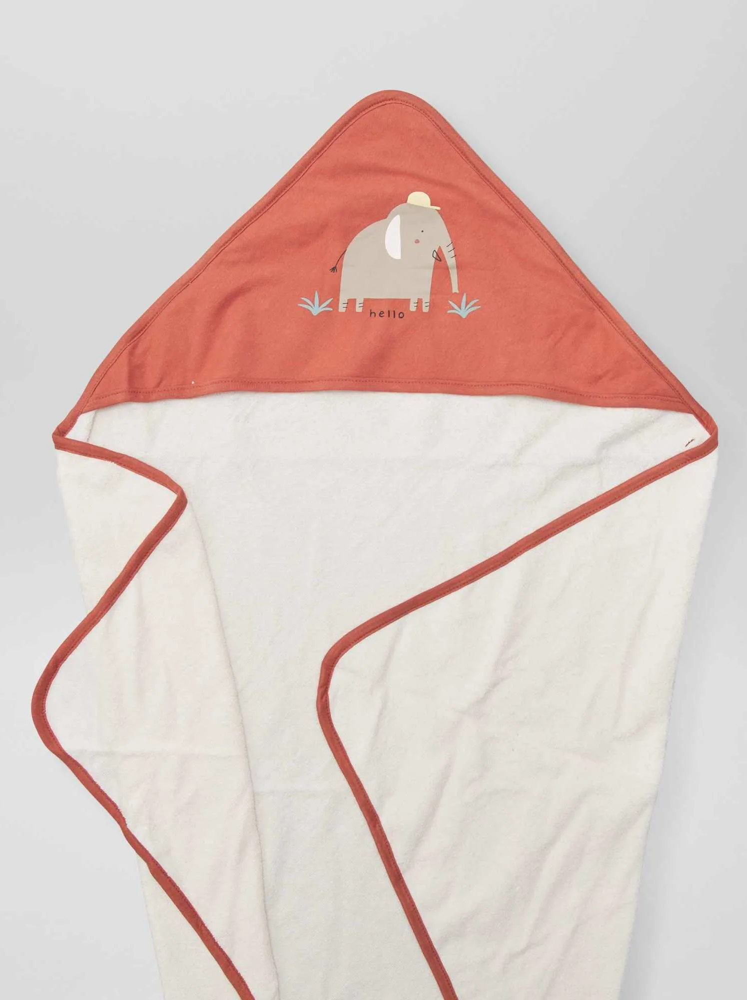 Accappatoio in cotone - ROSSO
