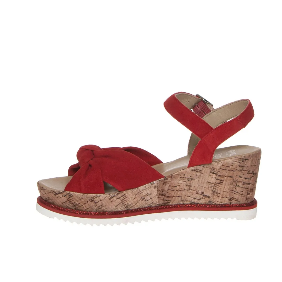 ARA 51101-03 SANDALO ZEPPA FIOCCO ROSSO  