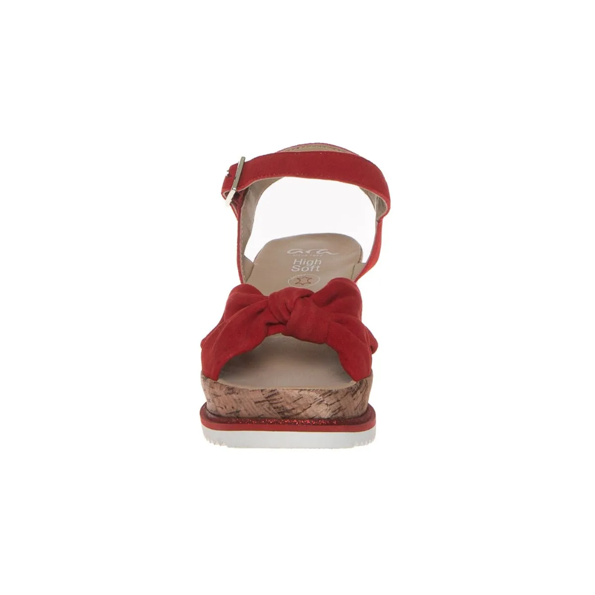 ARA 51101-03 SANDALO ZEPPA FIOCCO ROSSO  