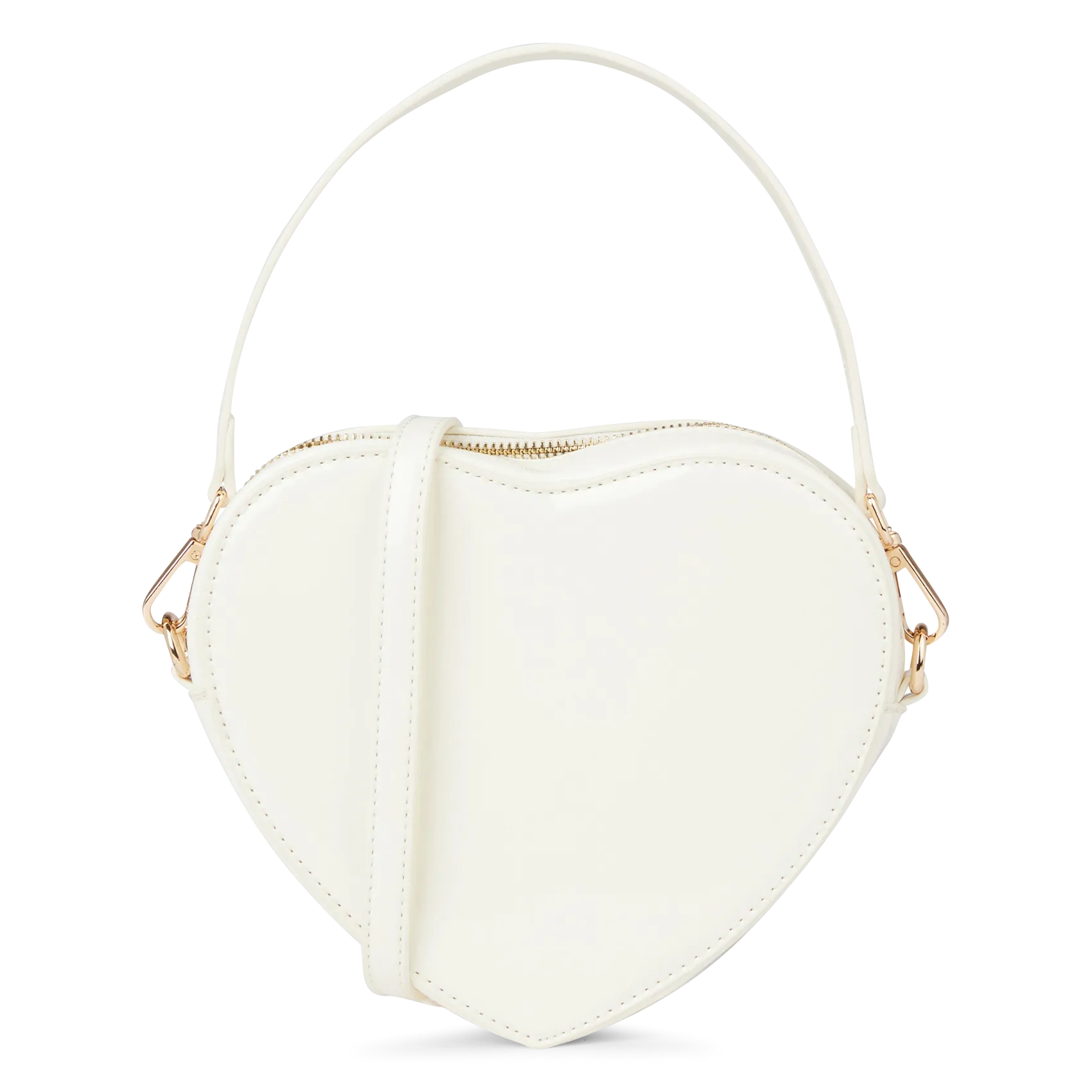  AU PRINTEMPS PARIS   Borsa a mano a forma di cuore | Bianco