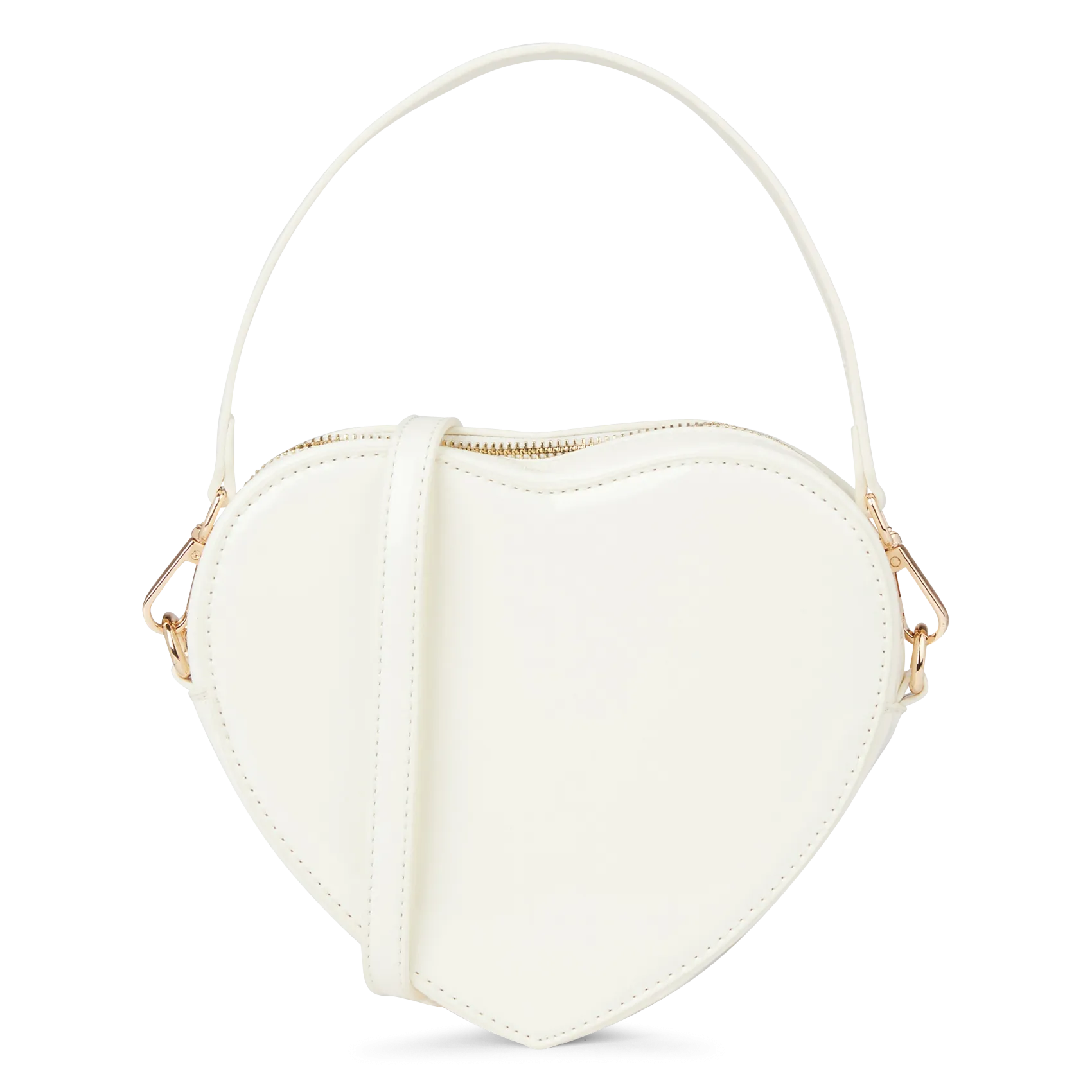 AU PRINTEMPS PARIS   Borsa a mano a forma di cuore | Bianco