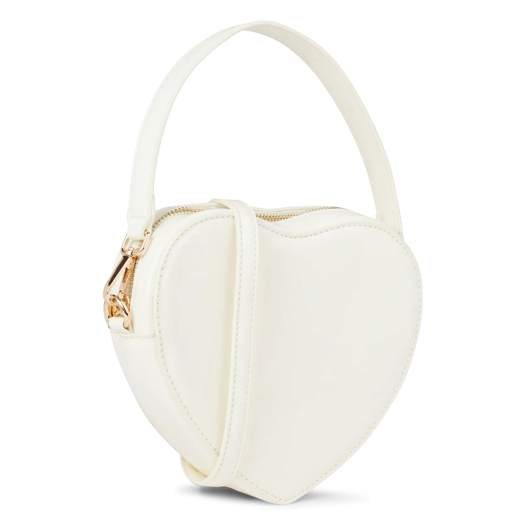  AU PRINTEMPS PARIS   Borsa a mano a forma di cuore | Bianco