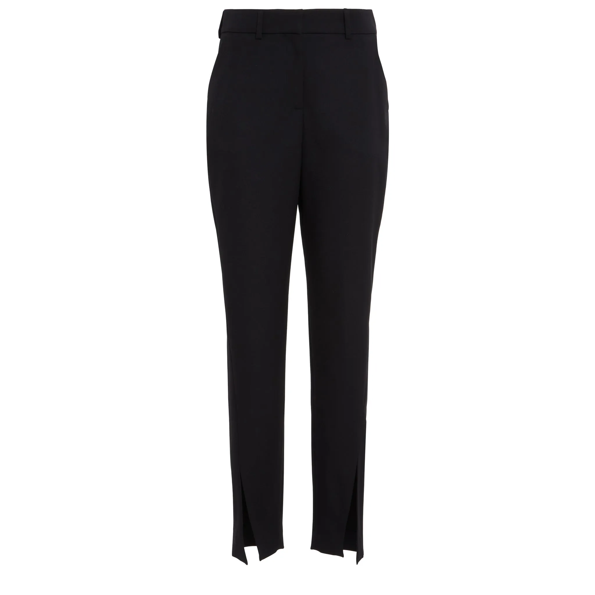 BALMAIN  Pantaloni in lana neri