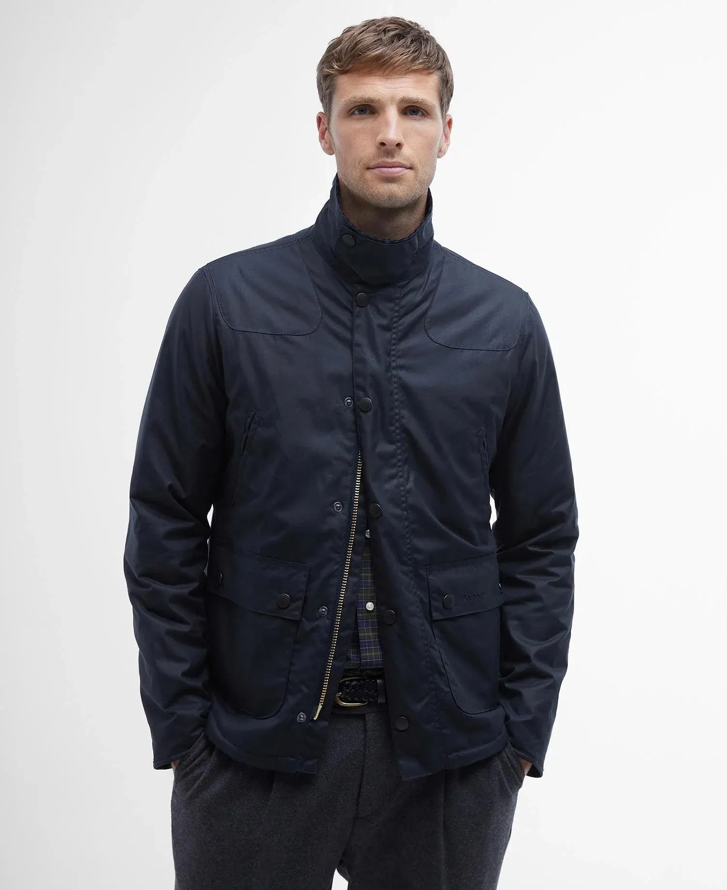 Barbour Barbour Giacca in cotone cerato Reelin