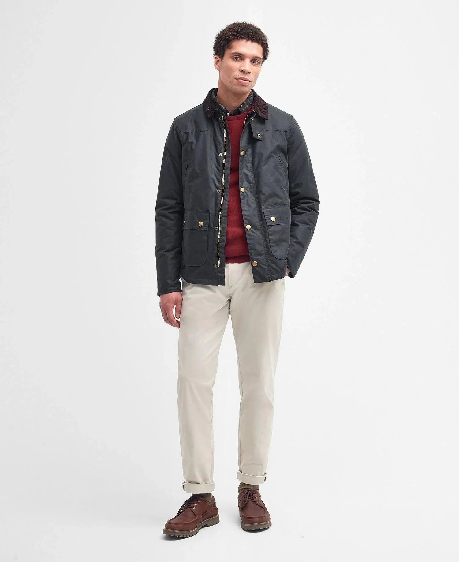 Barbour Barbour Giacca in cotone cerato Reelin