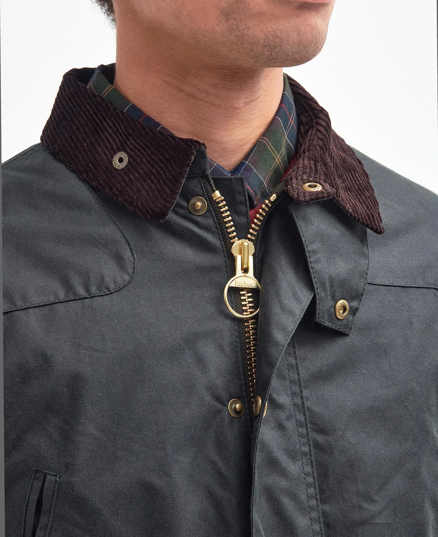 Barbour Barbour Giacca in cotone cerato Reelin