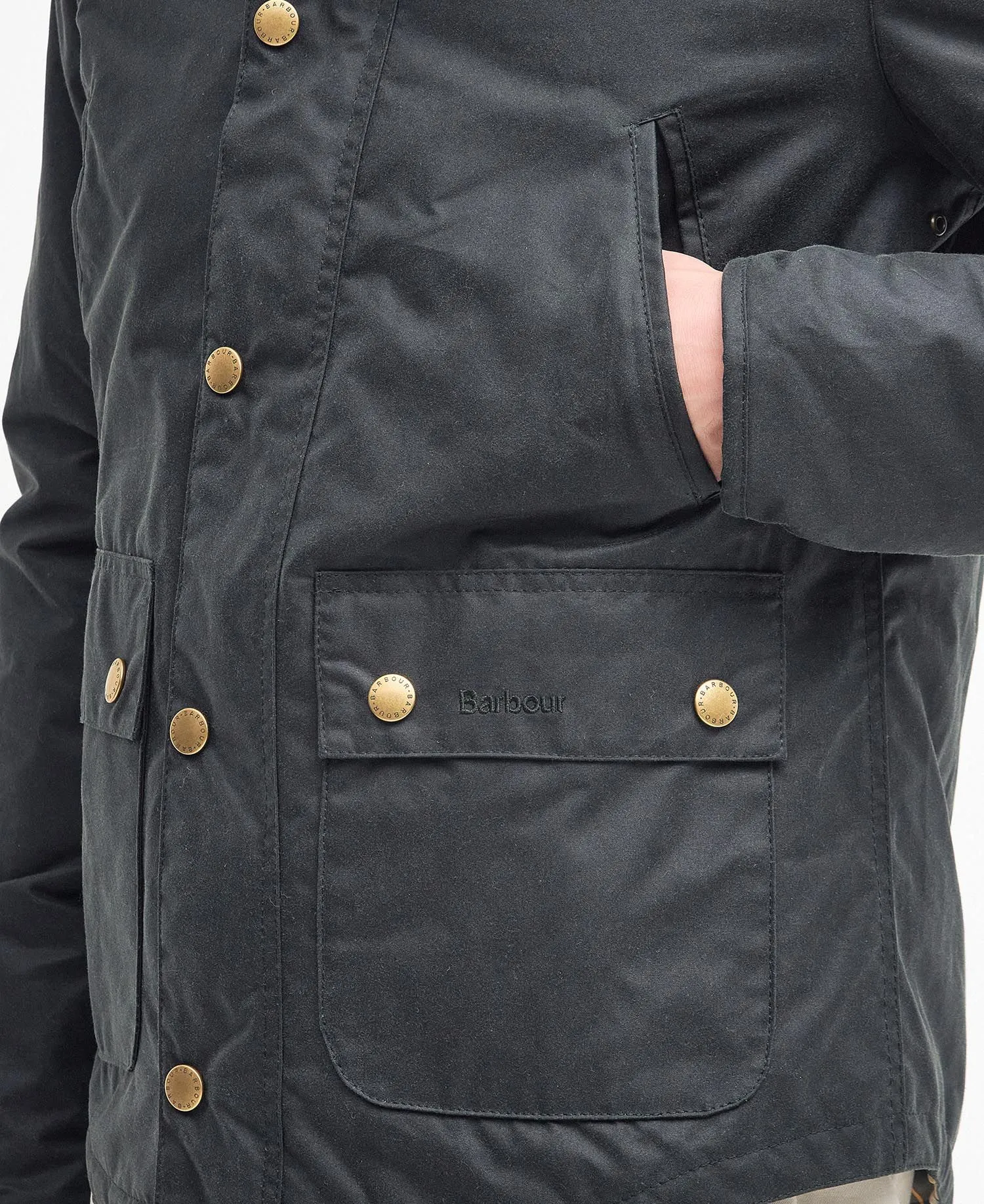 Barbour Barbour Giacca in cotone cerato Reelin
