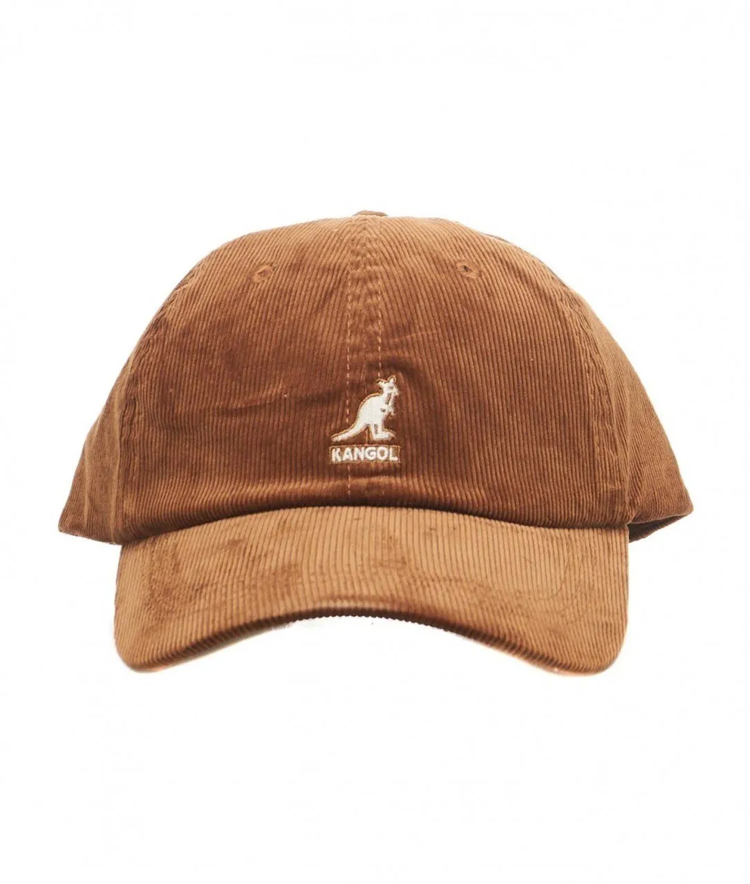 Baseball cap in velluto marrone marrone