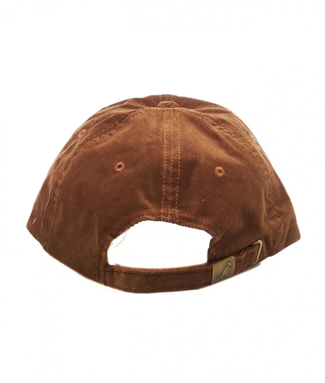 Baseball cap in velluto marrone marrone