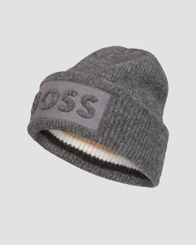 Berretto in lana di alpaca da uomo Hugo Boss Monello