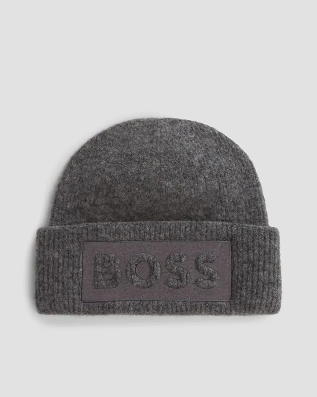 Berretto in lana di alpaca da uomo Hugo Boss Monello