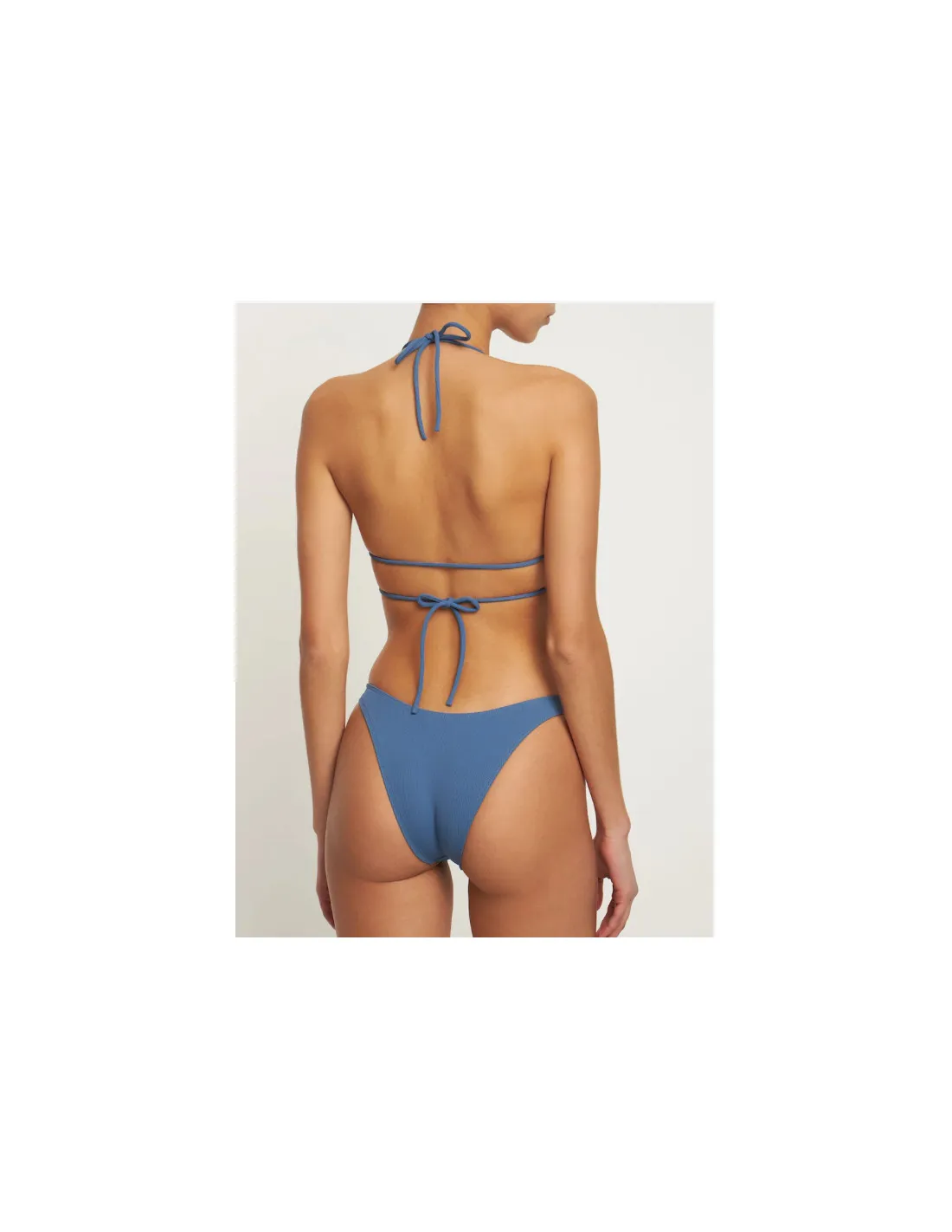 Bikini Lido - Tredici Rib Midi Blu