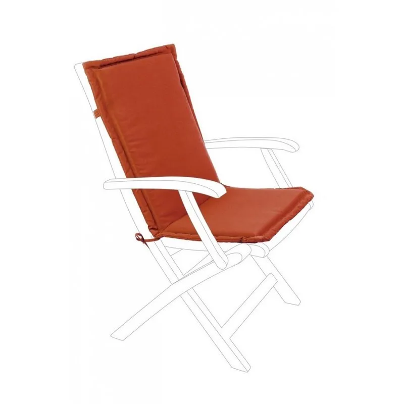 Bizzotto outdoor Cuscino poly180 rosso aranc schien medio