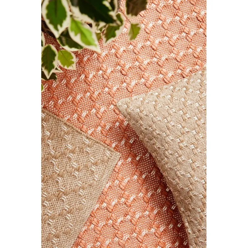 Bizzotto outdoor Tappeto da esterno Bhajan rosa 170x240