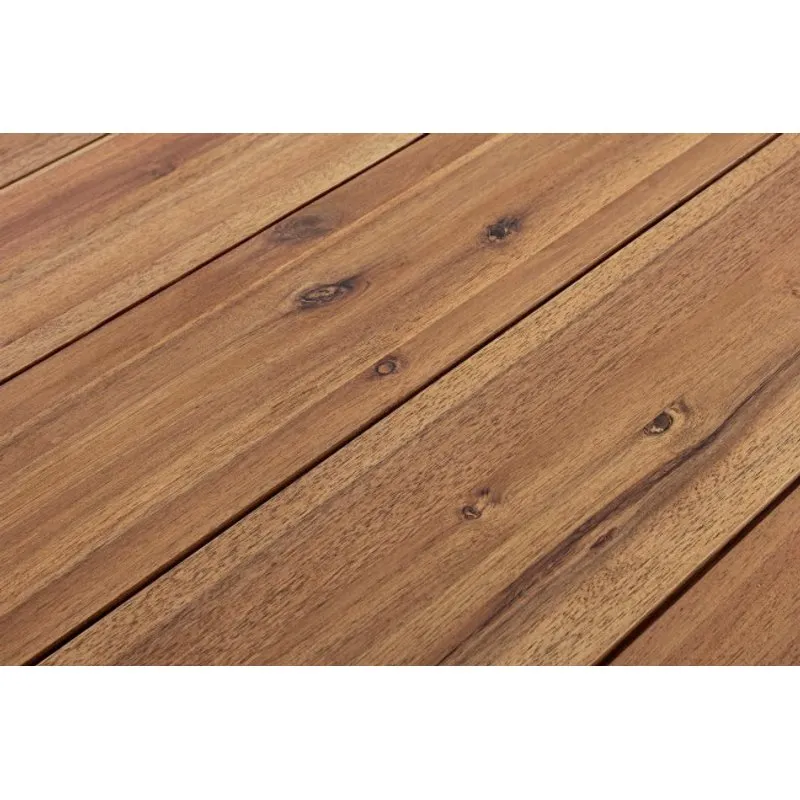 Bizzotto outdoor Tavolo Helsinki antracite-naturale 130x130 - fsc