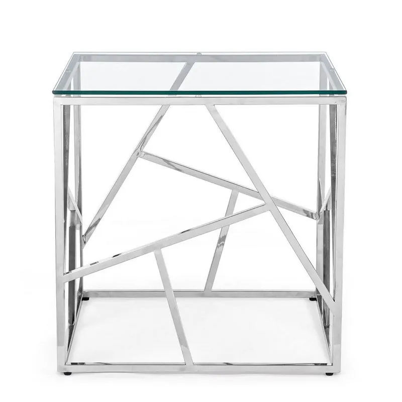 Bizzotto Tavolino Rayan quadrato 55x55