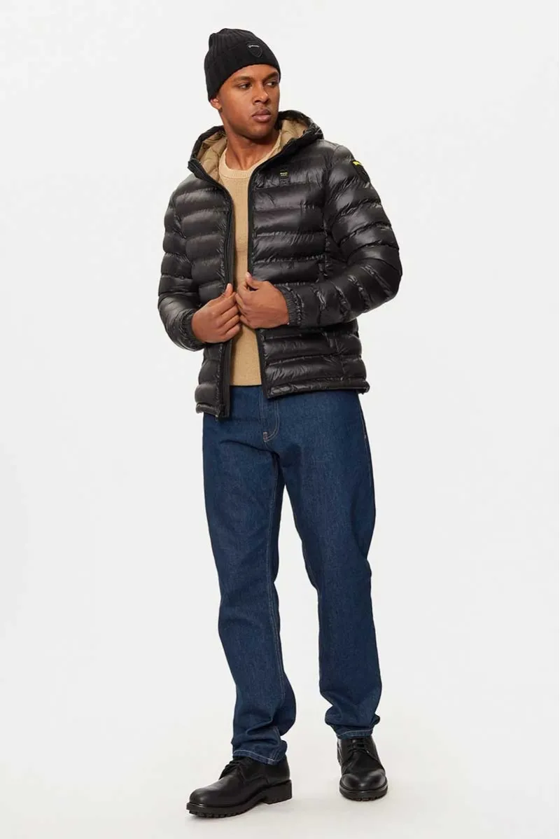 BLAUER GIUBBOTTO PIUMINO CORTO CASUAL