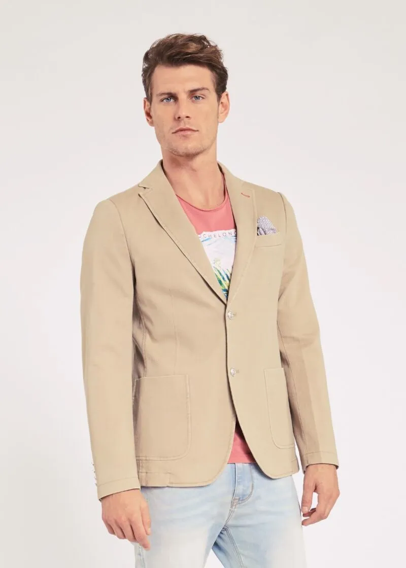 Blazer in cotone