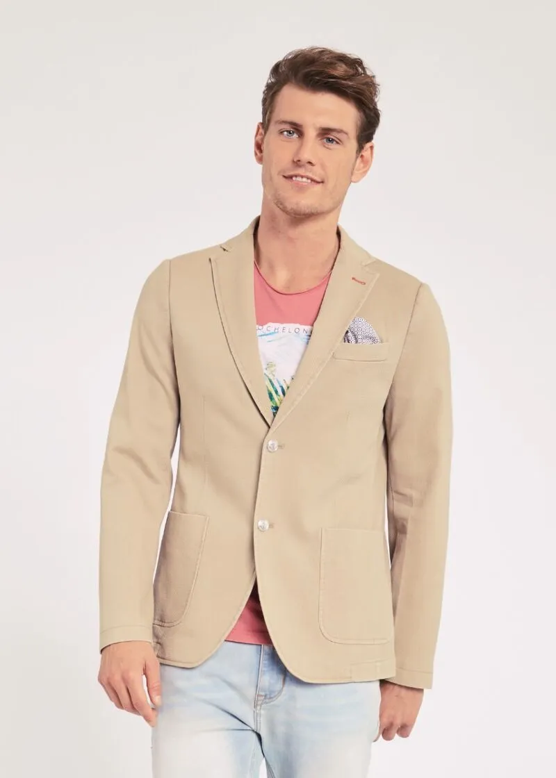 Blazer in cotone