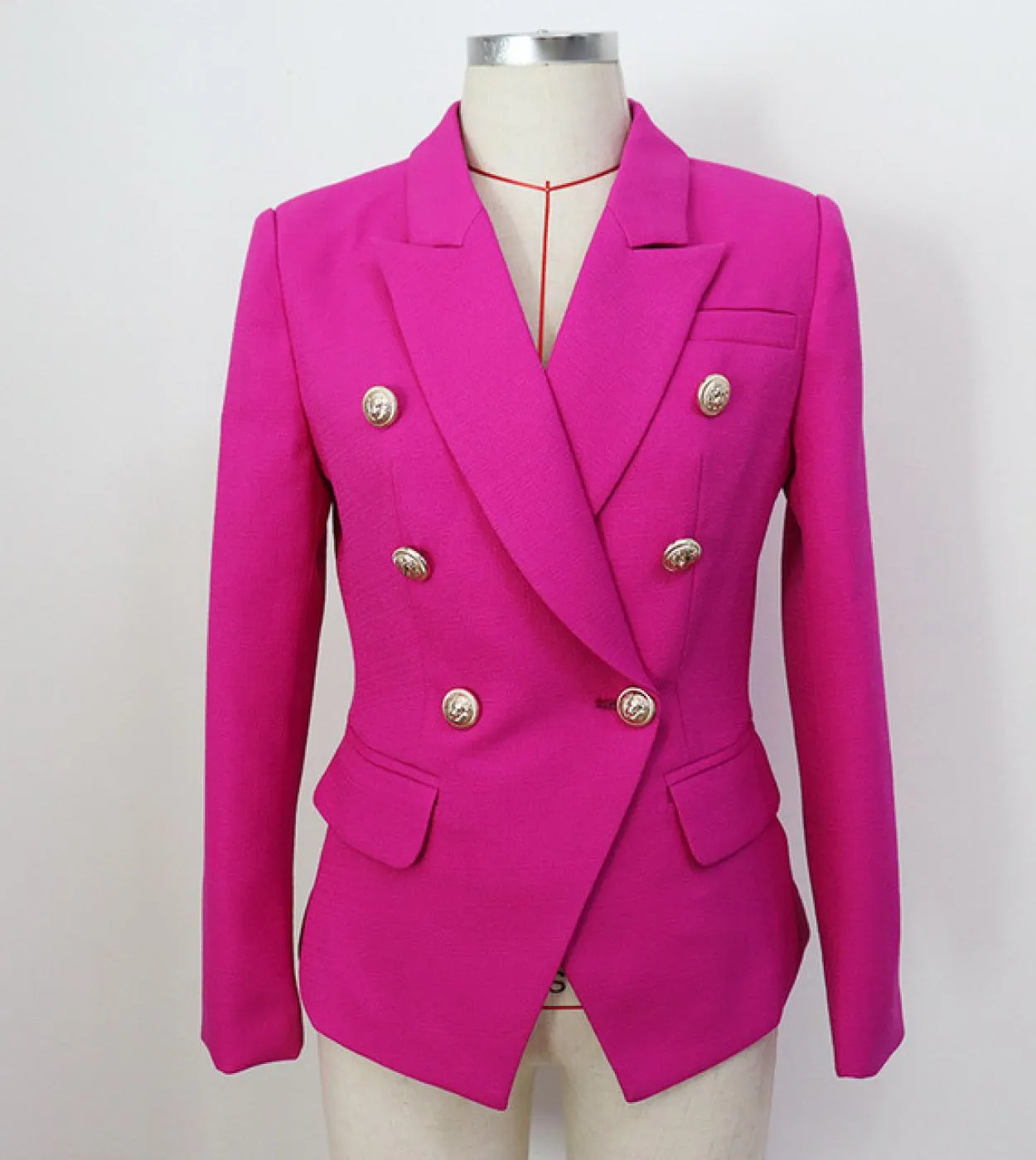 Blazer in lino sottile da donna Blazer in lino azzurro da donna Blazer in cotone da donna