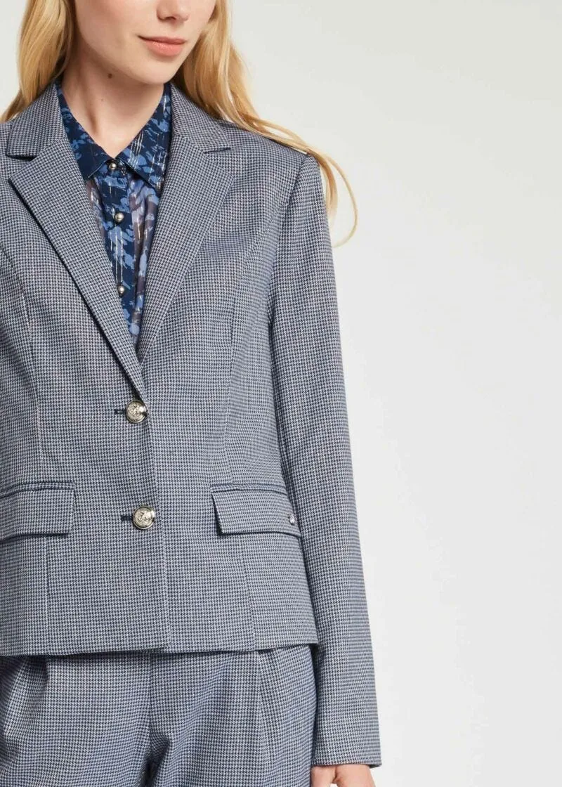 Blazer in viscosa stretch