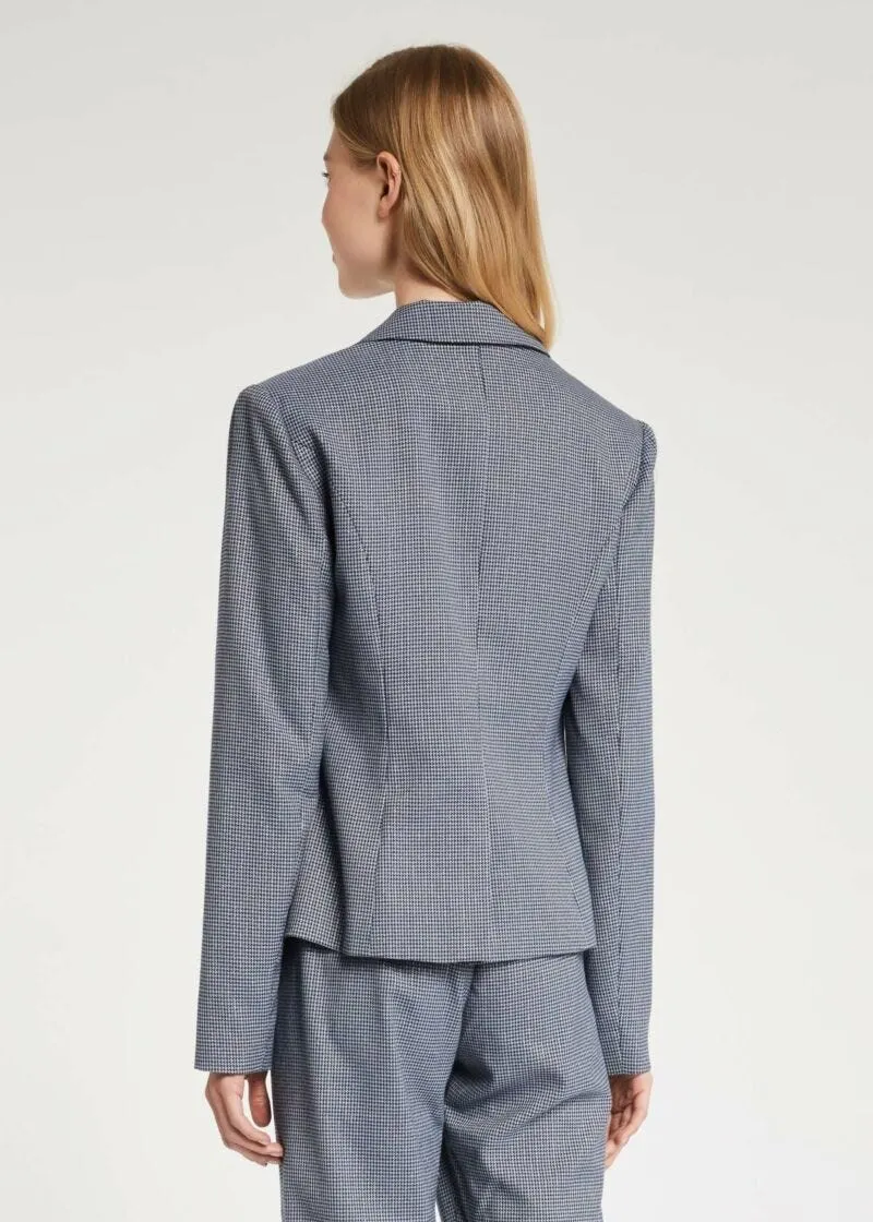 Blazer in viscosa stretch