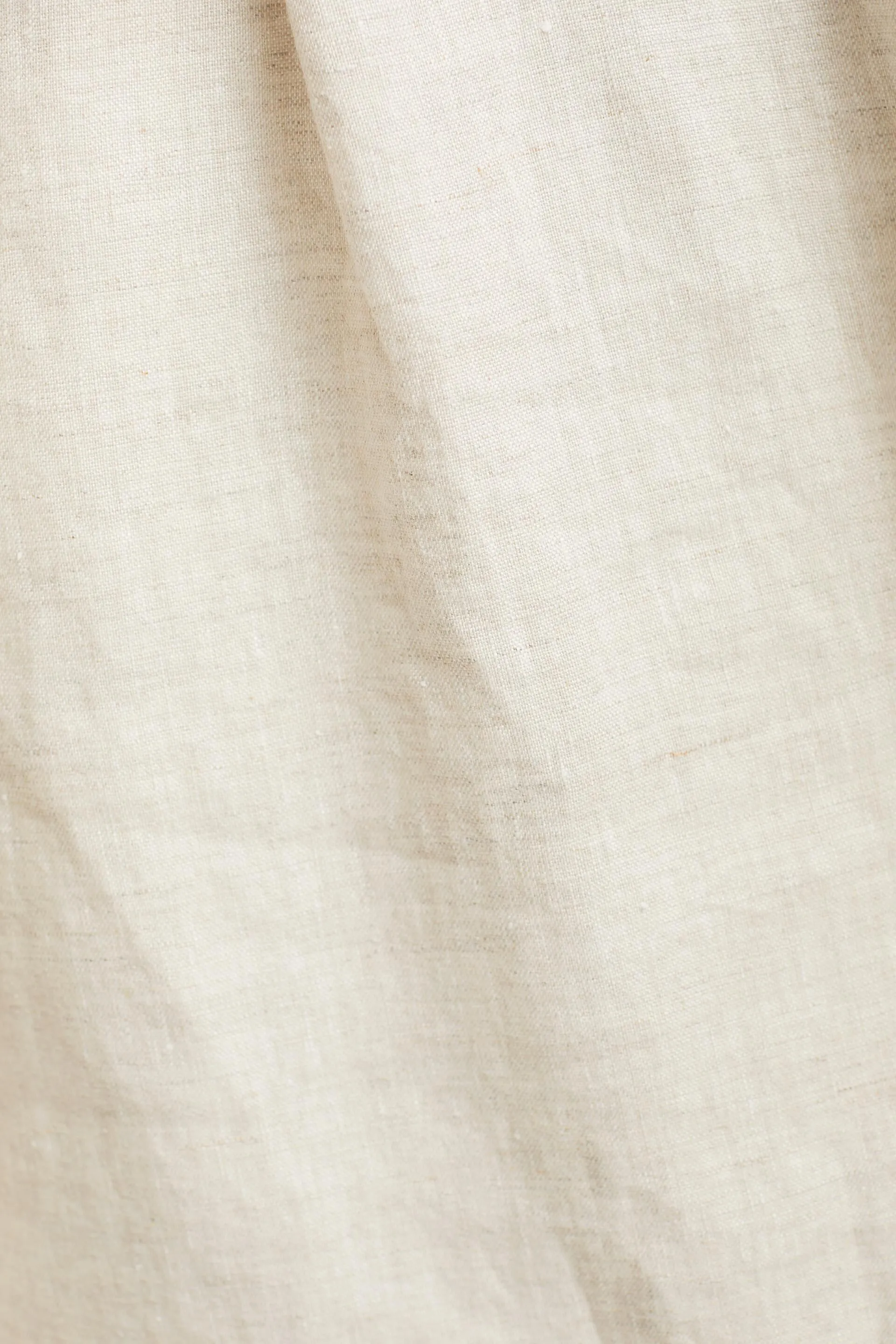 Blusa in lino a maniche lunghe