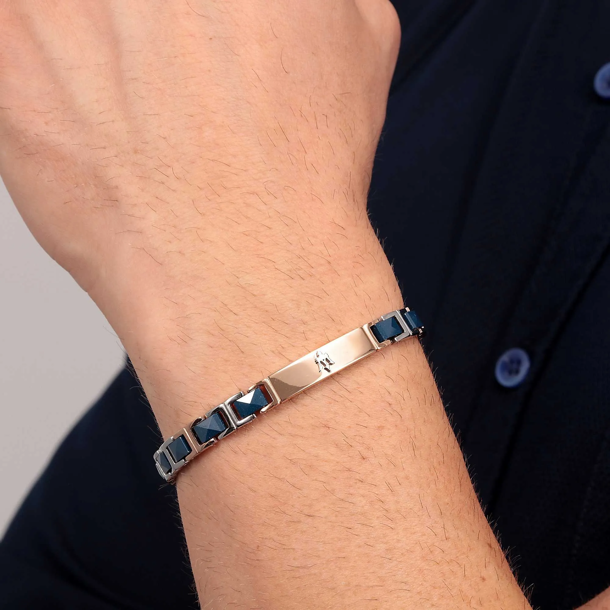 bracciale uomo gioielli Maserati