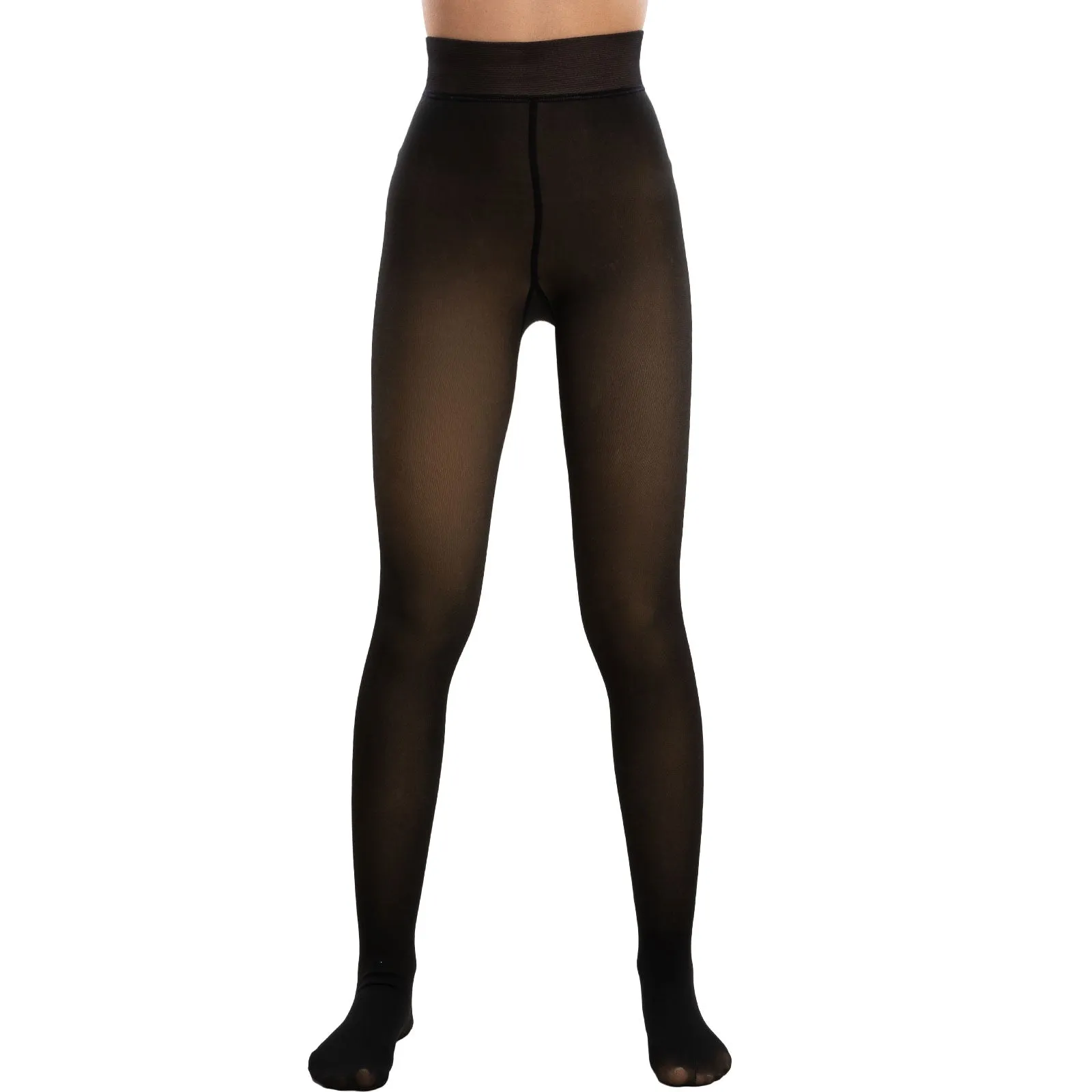 Calze Termiche Pelliccia Collant Effetto Nudo Be-7713