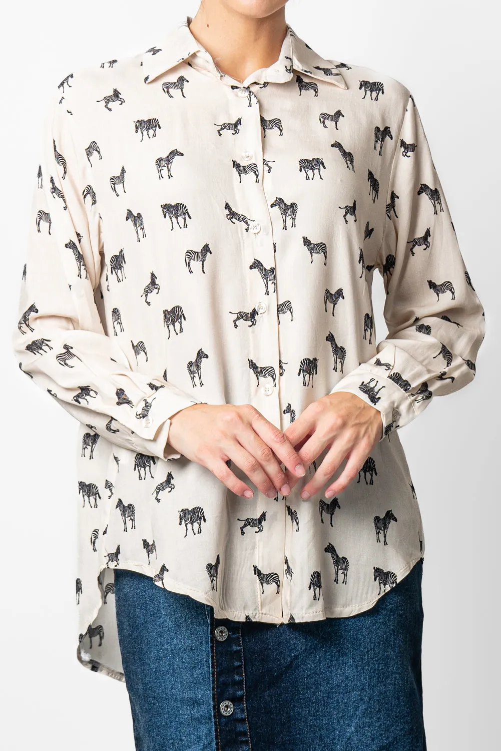 Camicia in fantasia