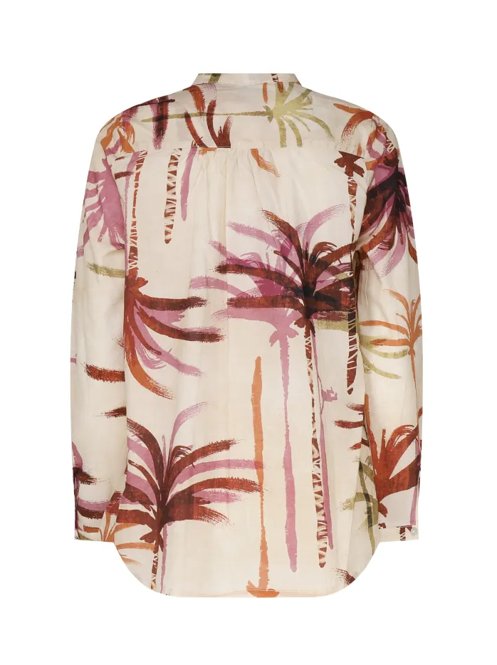CAMICIA IN MUSSOLA STAMPATA