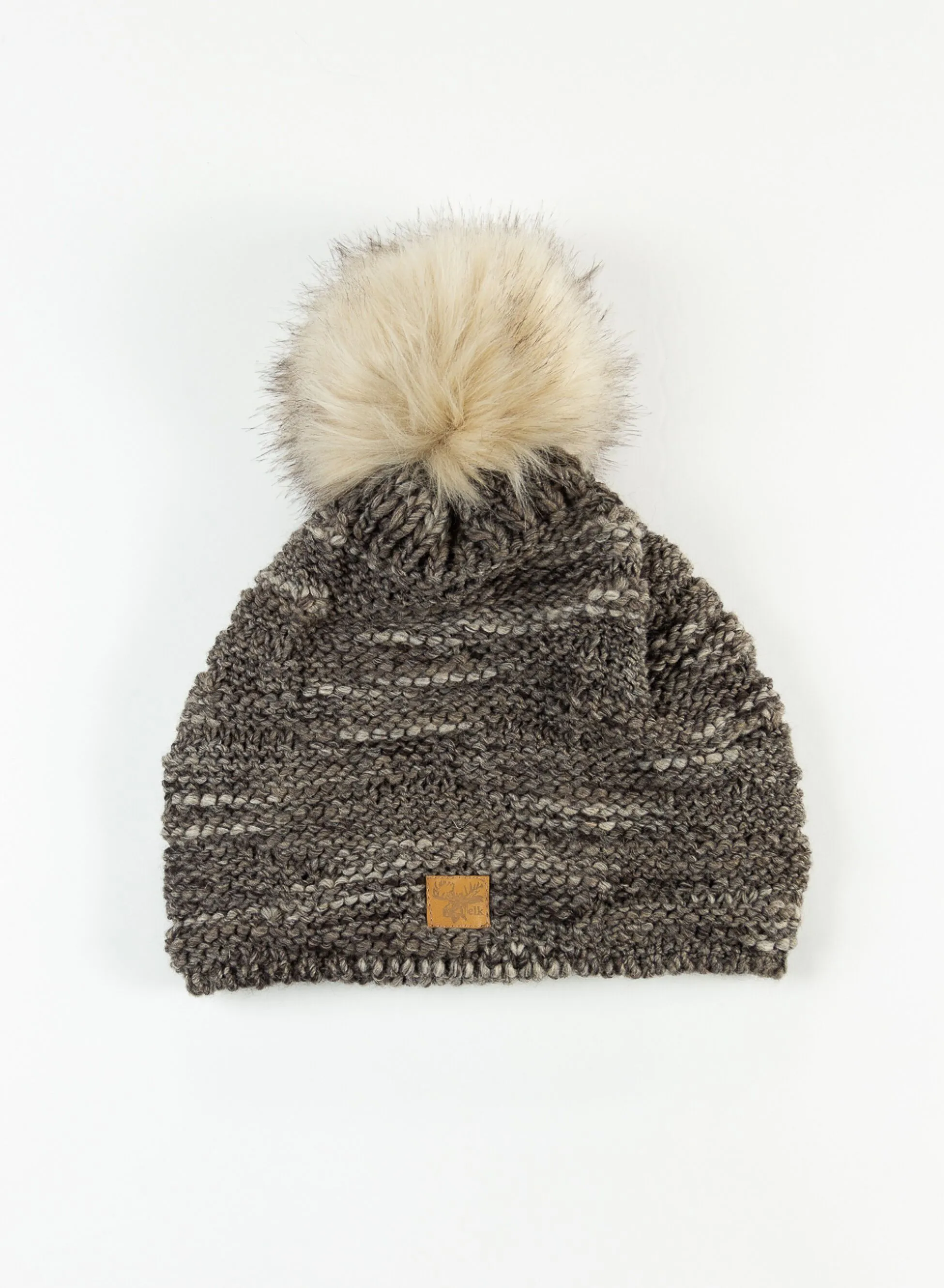 cappello long con pompon