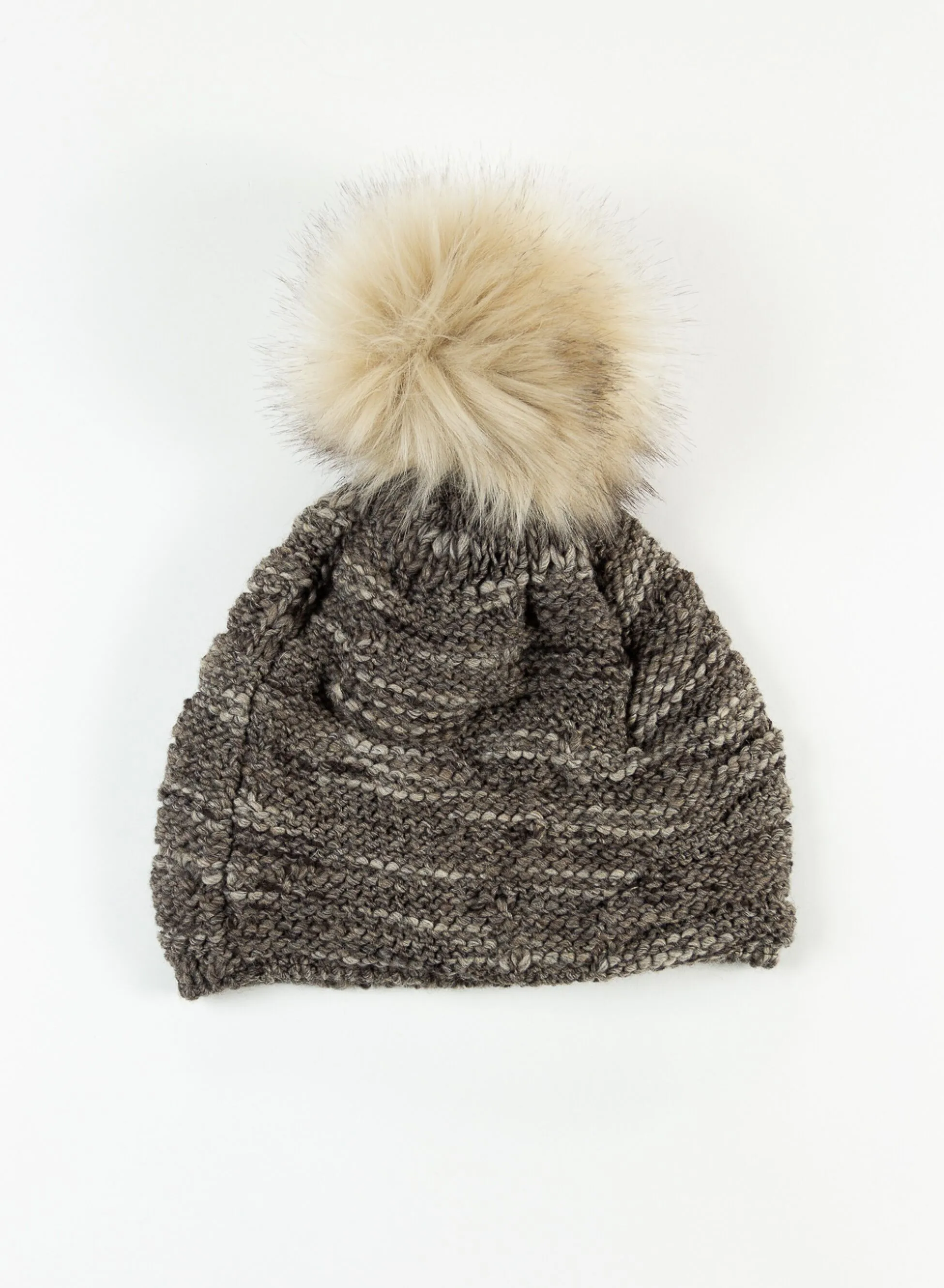 cappello long con pompon