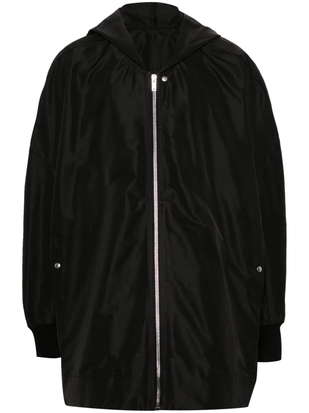 Cappotto con cappuccio Jumbo Peter in nero - uomo