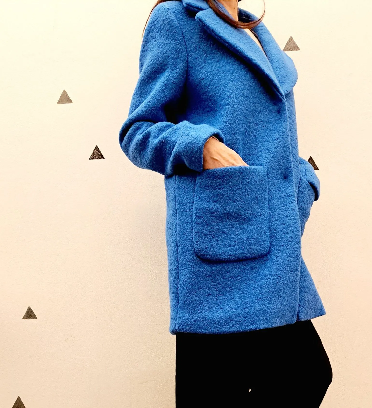 Cappotto IHSTIPA French Blue Ichi