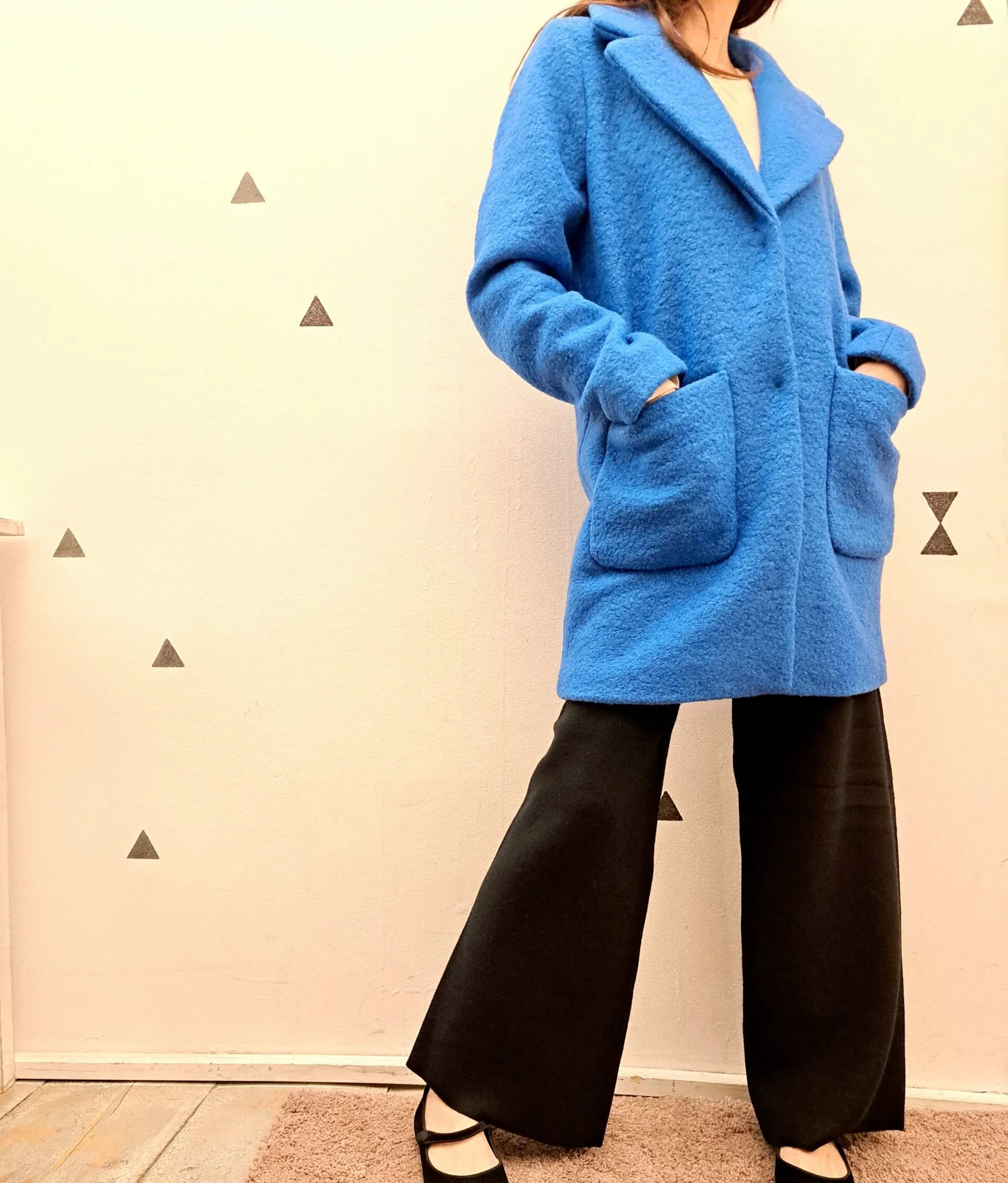Cappotto IHSTIPA French Blue Ichi