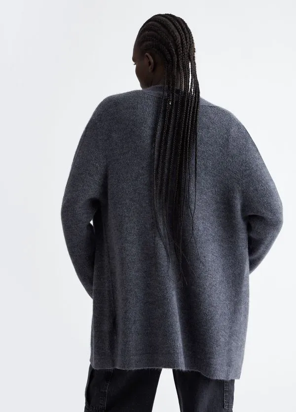Cardigan in misto lana e alpaca liu jo