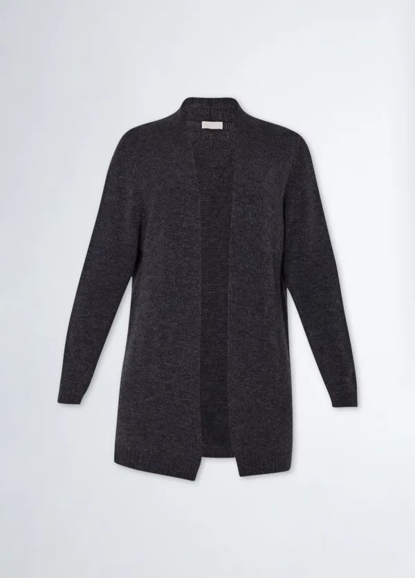 Cardigan in misto lana e alpaca liu jo