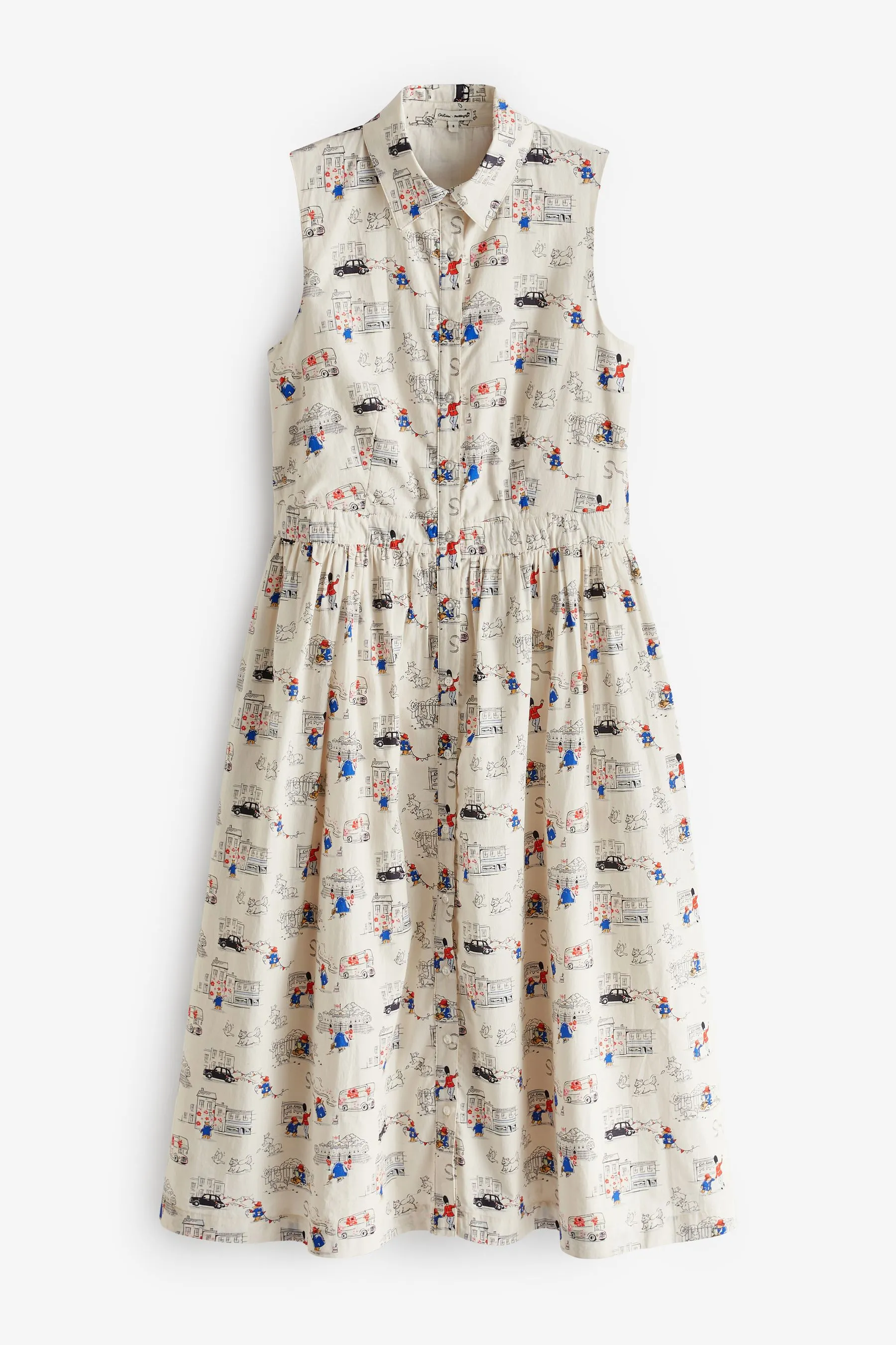 Cath Kidston - Paddington - Abito chemisier con orso