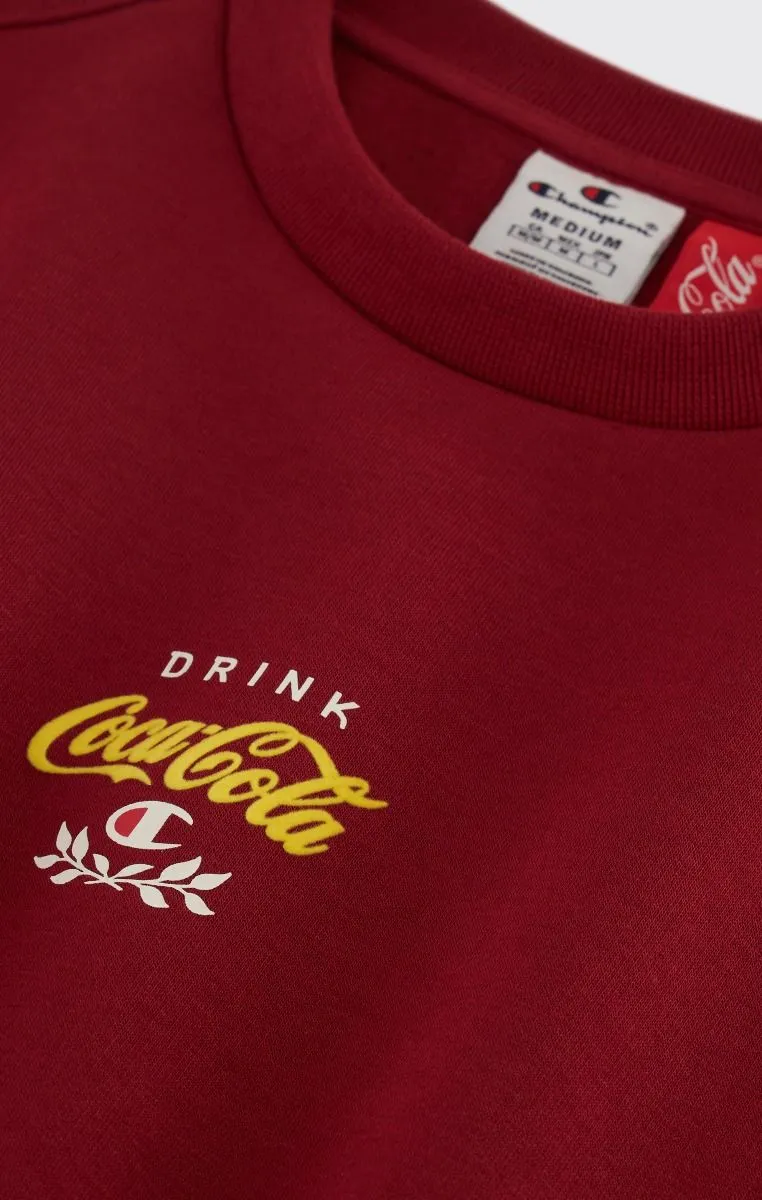 CHAMPION Felpa heavy power fleece gr 310 coca cola