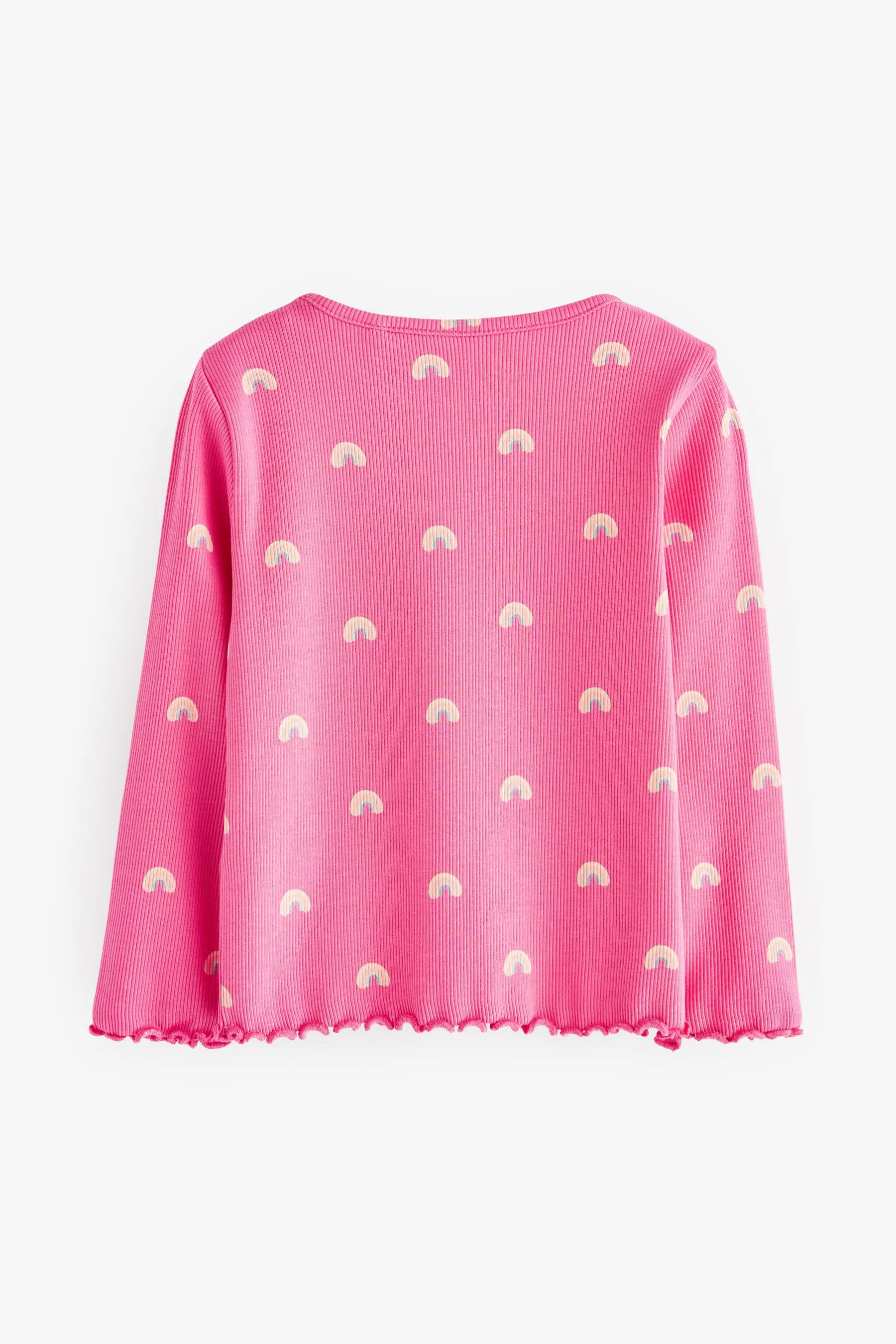 Cotton Rich Long Sleeve Rib T-Shirt (3mths-7yrs)    