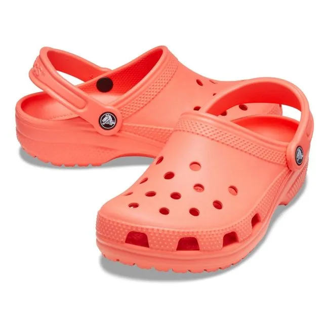 Crocs Classic Sabot Donna Rosso Chiaro