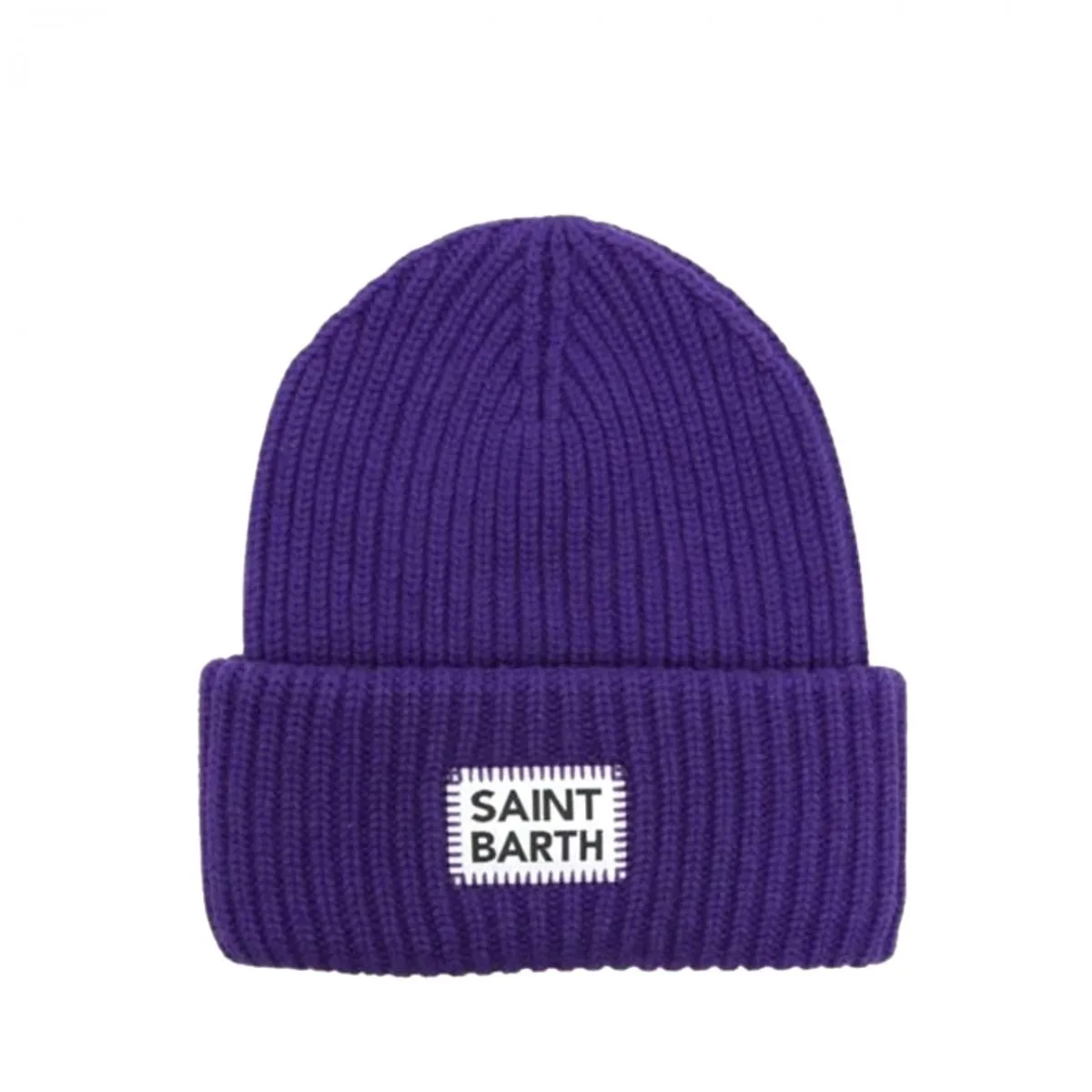 Cuffia Viola Con Logo St. Barth