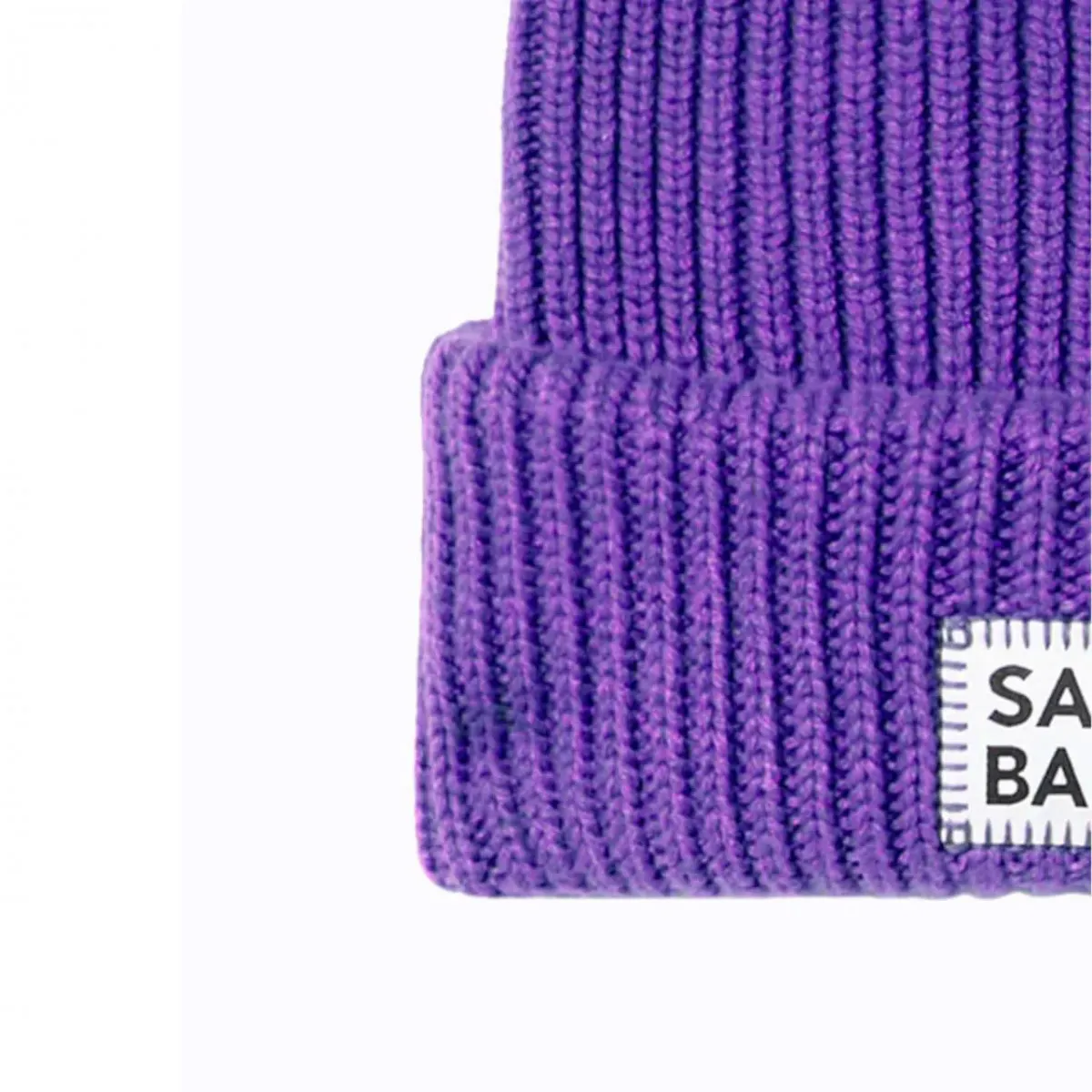 Cuffia Viola Con Logo St. Barth